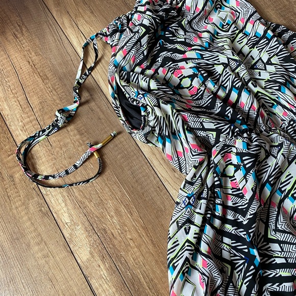 Neon printed maxi dress - Picture 4 of 4